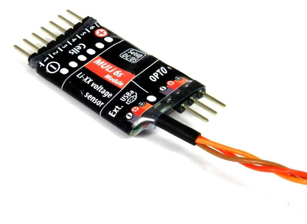 Sensor Voltaje LiPO  Jeti MULi 6S Module