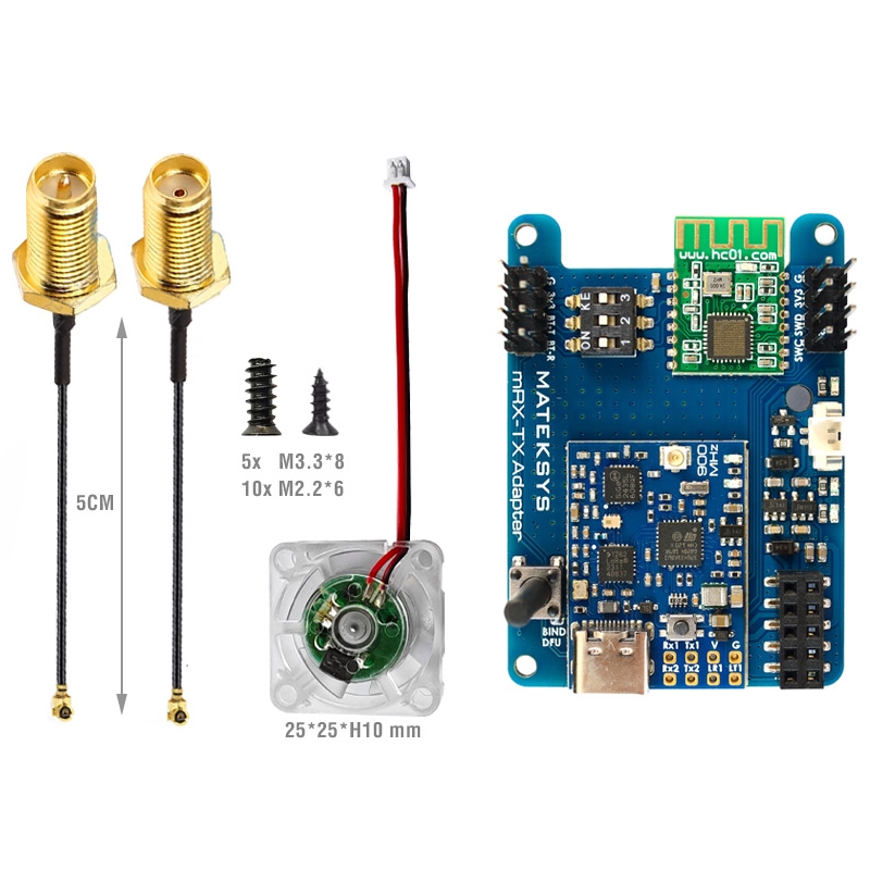 MATEKSYS mLRS MavLink 900 - 868MHz TX module KIT (1000mW)