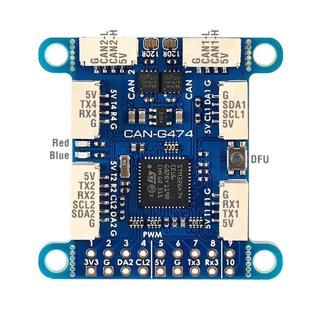 Matek AP_PERIPH CAN NODE G474