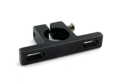 Aluminium CNC motor mount for 12mm tube black