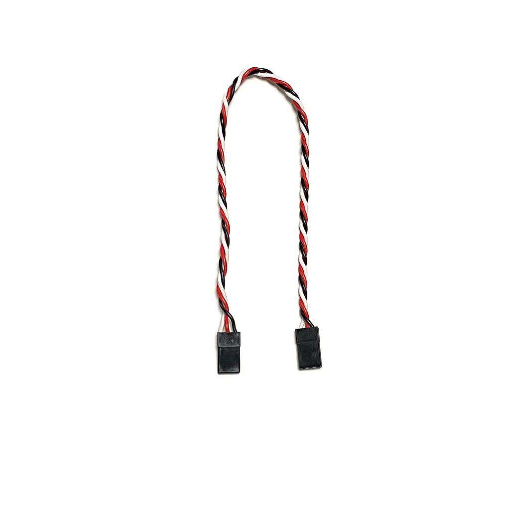 Cable Trenzado Extensión Servo Hembra a Hembra 26AWG 30 CM