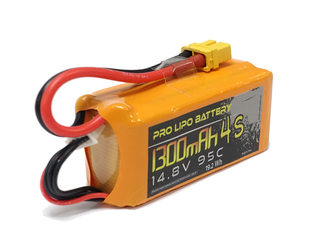 U-TECH PRO 1300mAh 4S 14.8V 95C LiPo Battery