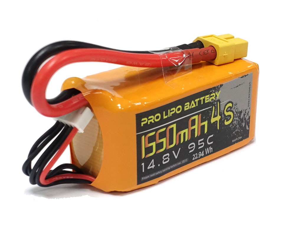 U-TECH PRO 1550mAh 4S 14.8V 95C LiPo Battery