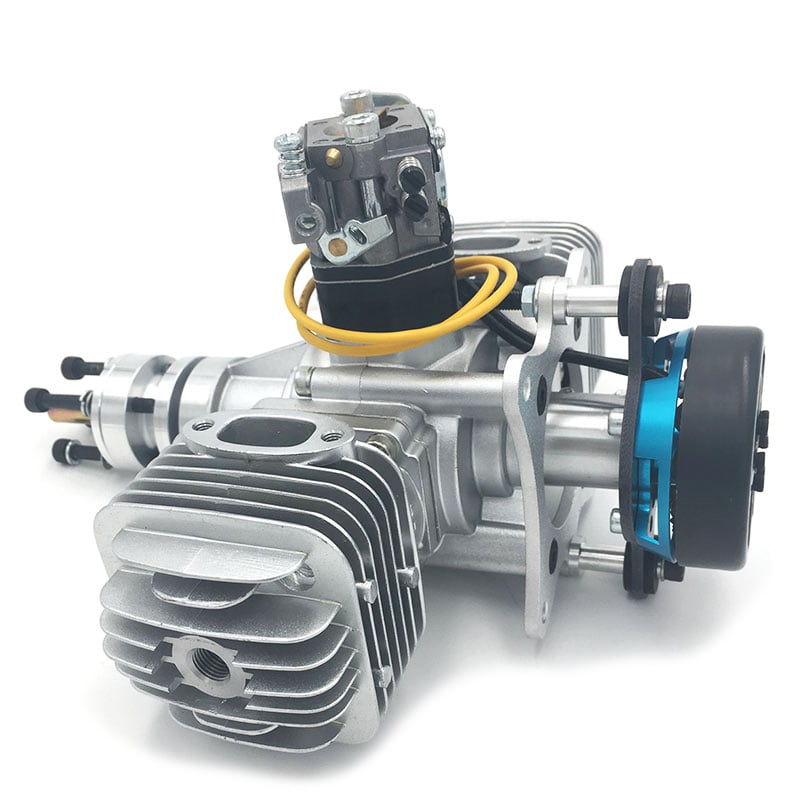 DLE 60 Twin UAV Engine With 14V 180W Alternator