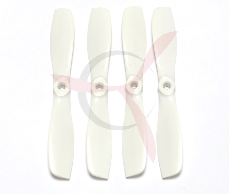 fiberglass nylon bullnose propeller 5.5x50 CW/CCW White (2 pairs)