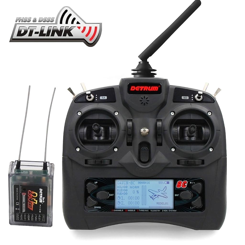 Detrum GAVIN-C8 8CH 2.4Ghz & RXC8