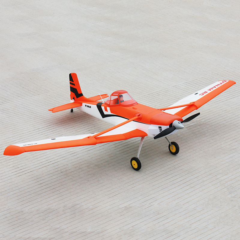 Dynam Cessna 188 1500mm SPNP with Stabilizer (Orange)