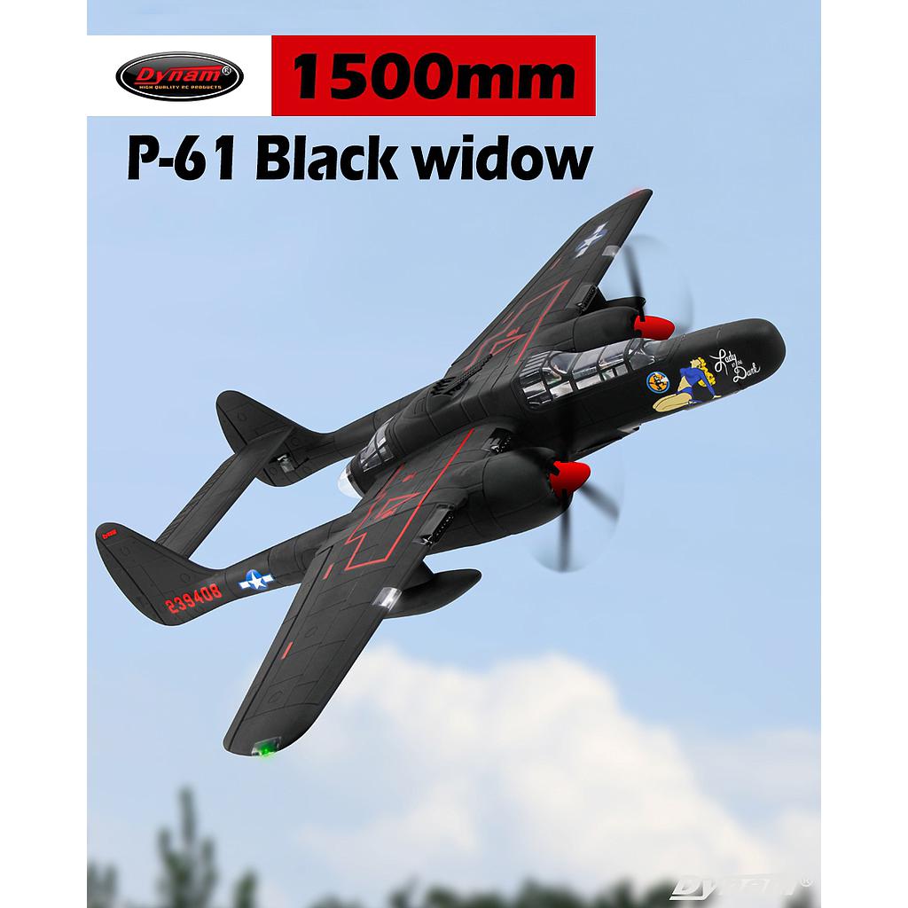 Dynam P-61 Black Widow 1500mm PNP