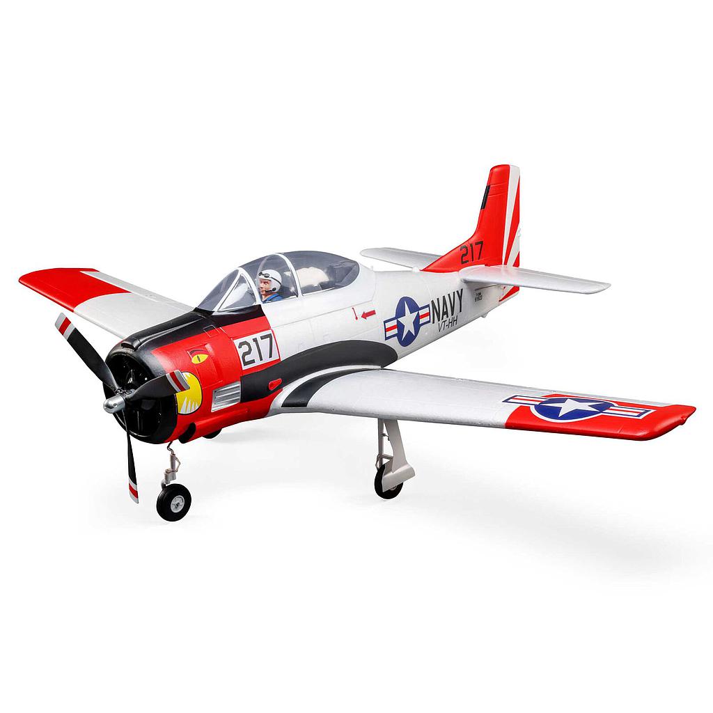 E-Flite T-28 Trojan 1.2m BNF Basic con Smart