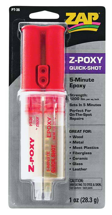 Epoxi Zap Z-EPOXY 5 minutos Jeringuilla 28,3gr