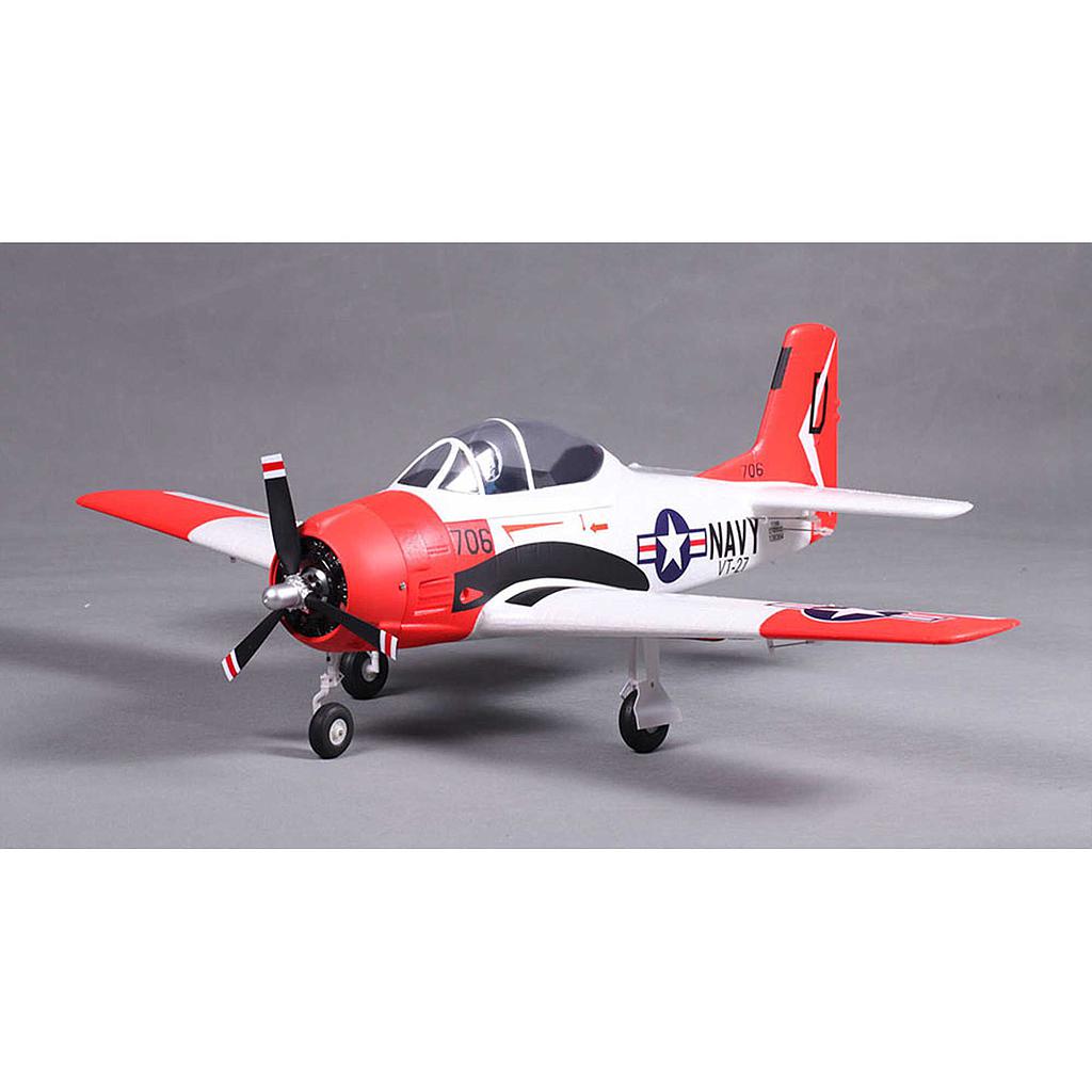 FMS T-28D Trojan V2 Red 800mm PNP