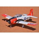 FMS T-28D Trojan V4 Red 1400mm PNP