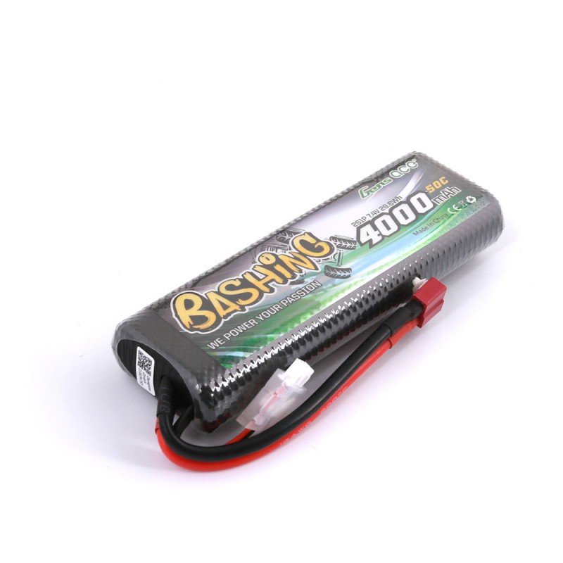 Gens ACE 2s 7.4V 4000mAh 50C - Bashing Series - HardCase