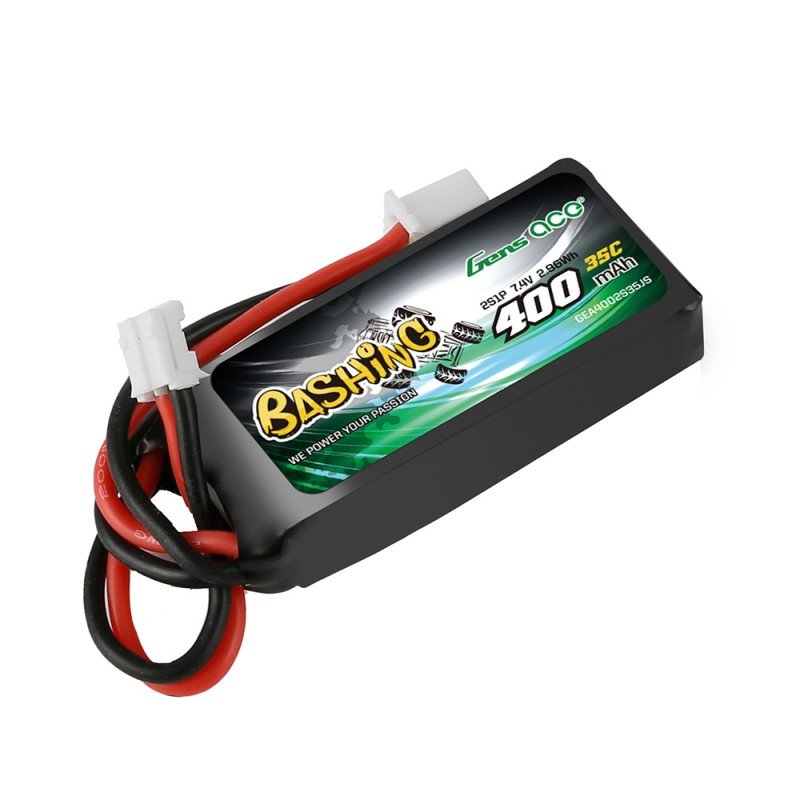 Gens ACE 2s 7.4V 400mAh 35C - Bashing Series