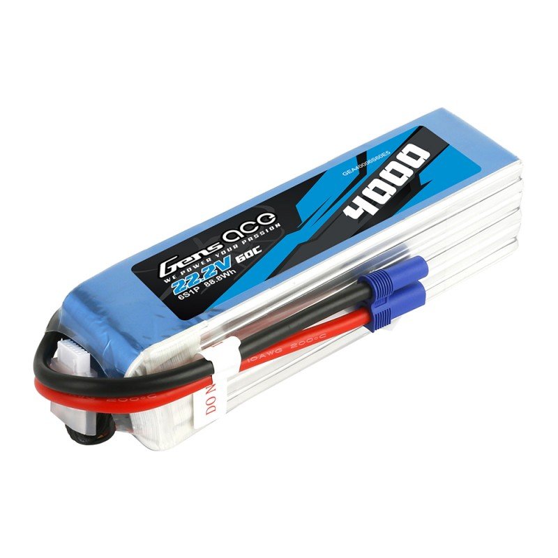 Gens ACE G-Tech 6s 22.2V 4000mAh 60C - EC5