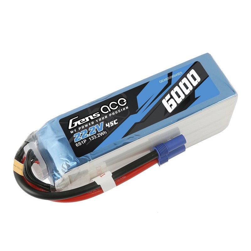 Gens ACE G-Tech 6s 22.2v 6000mAh 45C