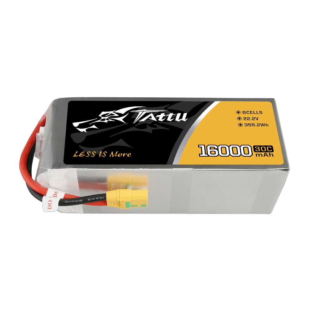 Gens ACE  Tattu 16000mAh 6S 22.2V 30C (XT90-S)