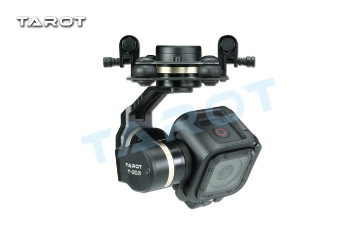 Gimbal brushless 3 ejes Tarot GOPRO 3D IV  HERO 4 SESSION