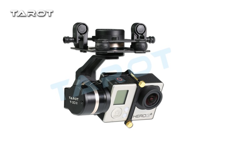 Gimbal brushless 3 ejes Tarot GOPRO 3DIII