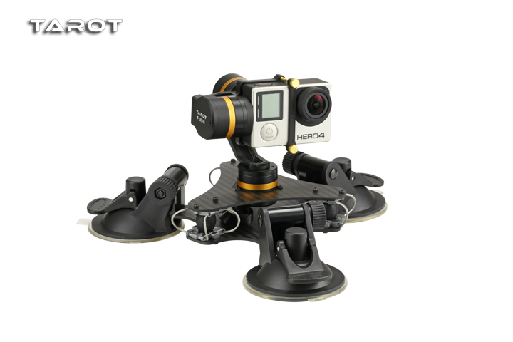 Gimbal brushless 3 ejes Tarot GOPRO ZYX T-DZ