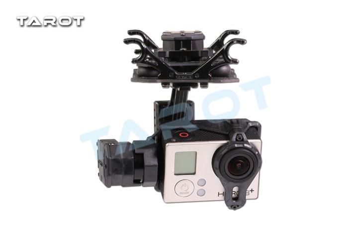 Gimbal brushless 3 ejes Tarot Gopro 3 y 4 (Doble suspensión)