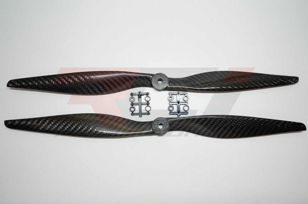 15x5.5 GemFan Carbon Fiber Propellers Pair (cw-ccw) 