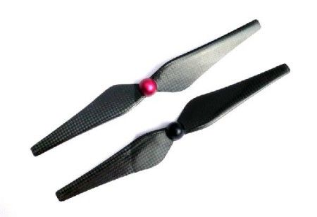 9.4x 5.0 inch 3K Carbon Propeller Set ( CW, CCW) W/ self-lock nut for Phantom/f450/F550