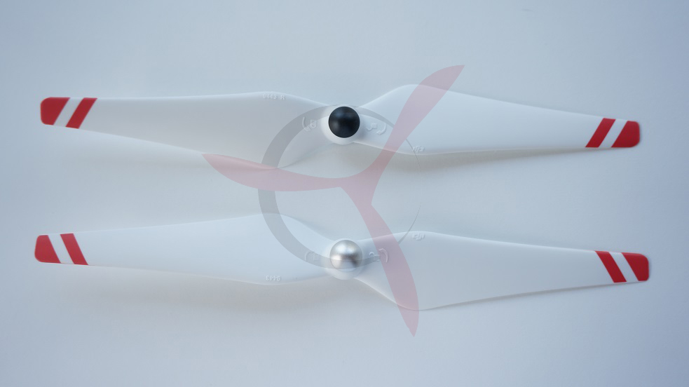 White/red DJI  9"  Props Self Tightening cw/ccw