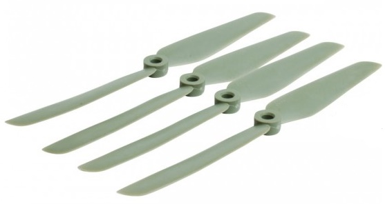 Nylon fiber glass multicopter propeller 6x3 Grey (4 units)