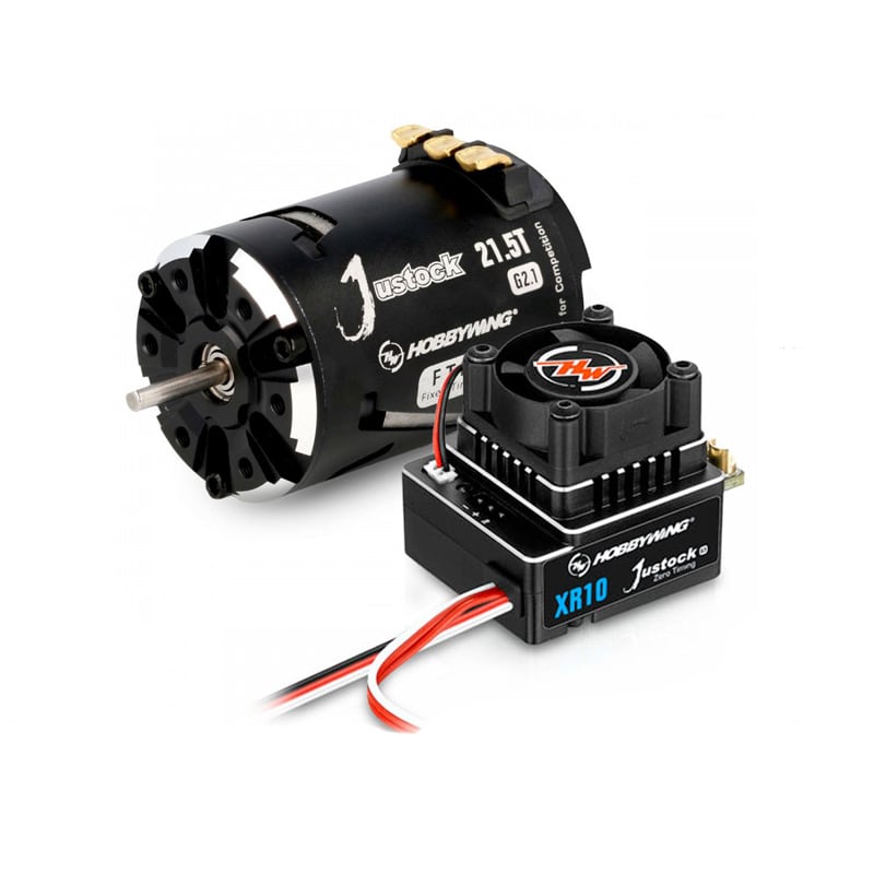 Hobbywing Justock XR10 G3S & Motor 13.5T G2.1 (Pack)