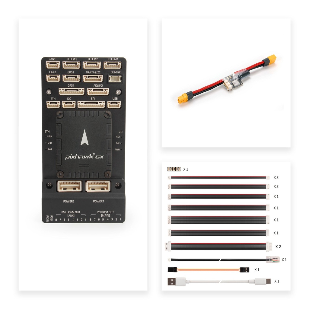 Holybro Pixhawk 6X Standard v2A Set + PM02D HV