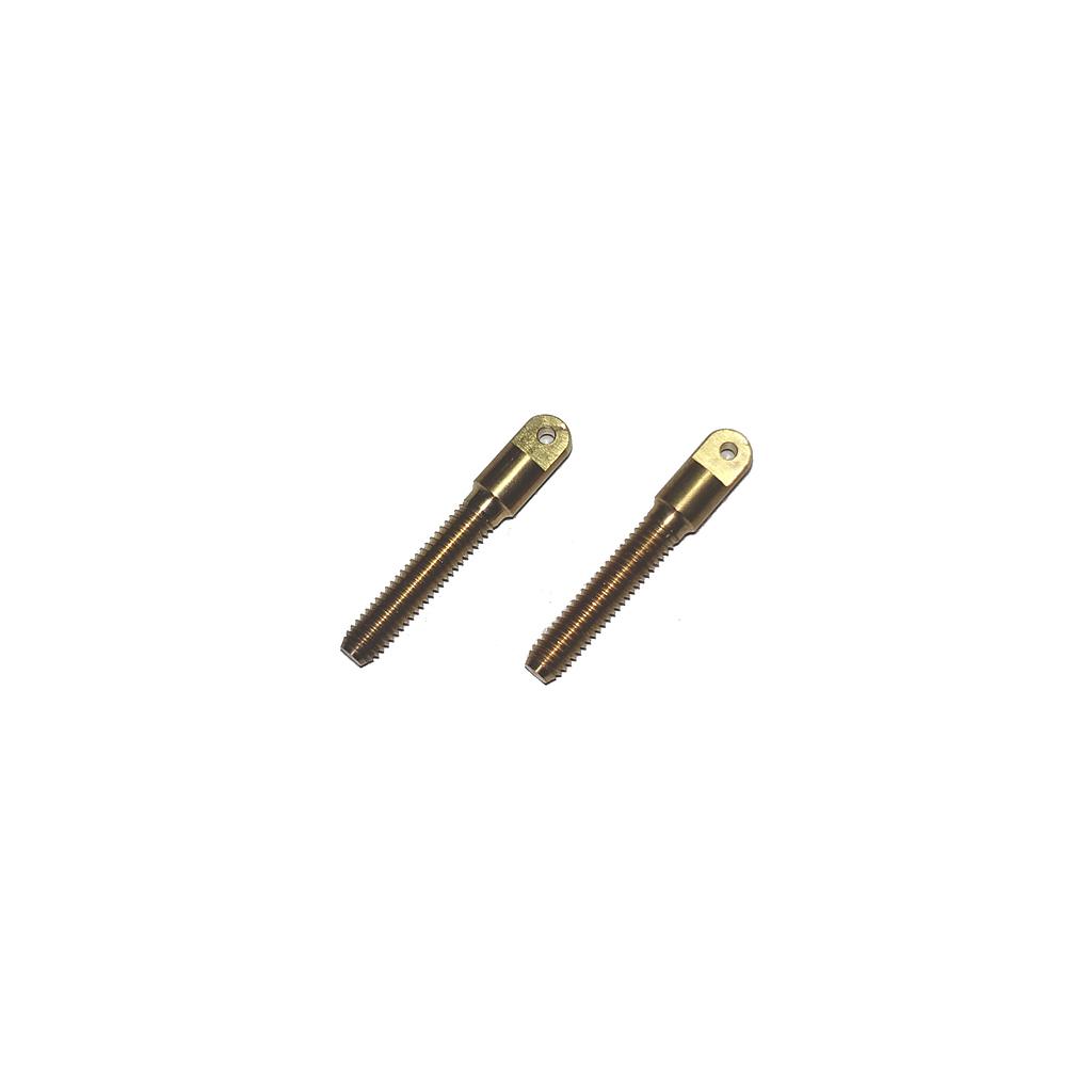 MP JET Brass Control Horn M2 12mm (2pcs)