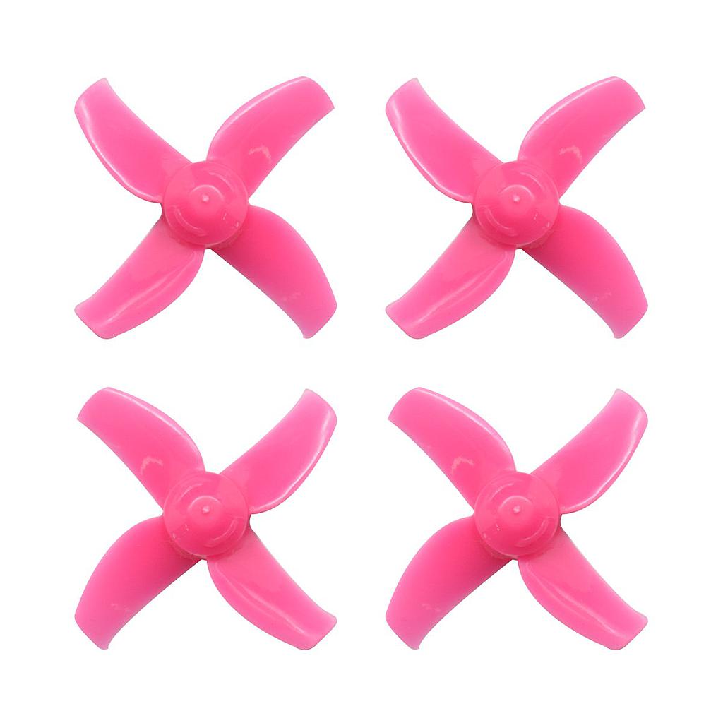 BetaFPV 40mm 4-blade Propellers 1.5mm Shaft Hole (Pink)