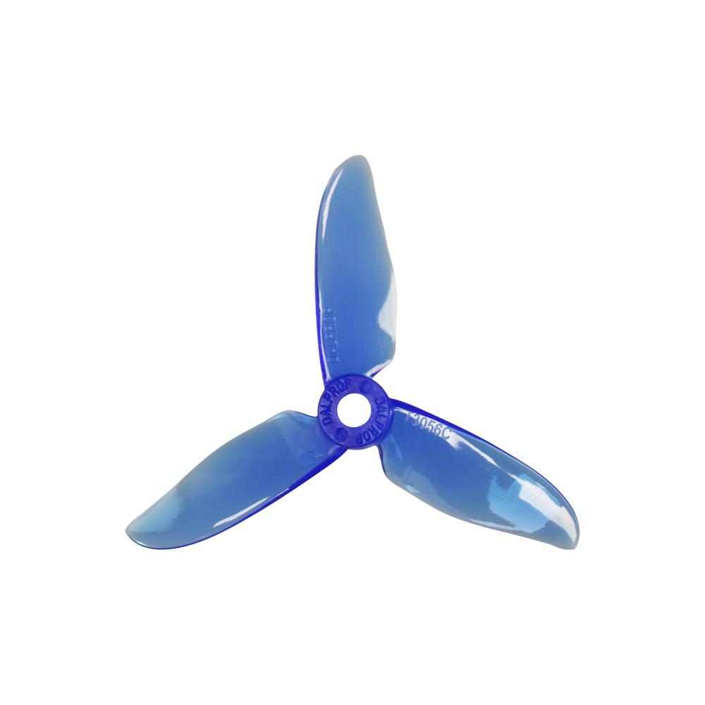 DALPROP Cyclone T3056C PRO Tri-blade Propeller Crystal Blue (12 Units)