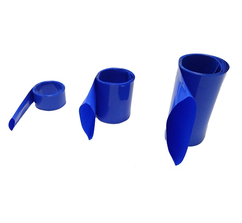 Tubo PVC Termorretráctil 25 mm Azul