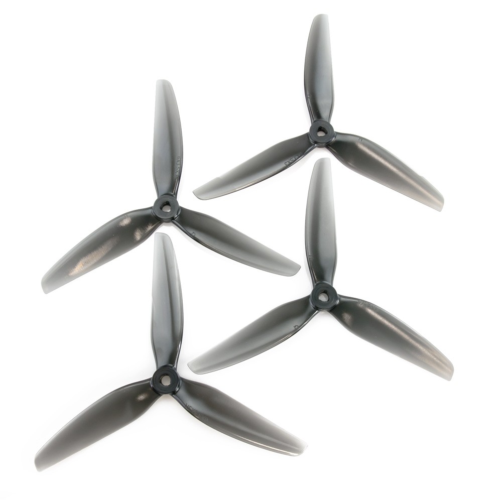 HQ POPO Prop  6x3.5X3 Tri-blade Light Grey (2 pairs )