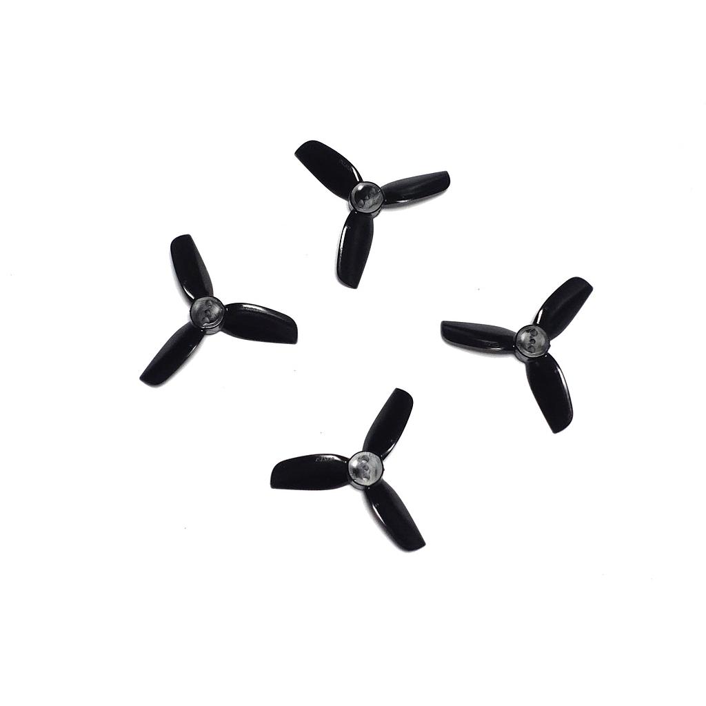 HQ Durable Prop  2.5X3.5X3 Tri-blade Black (2 pairs )