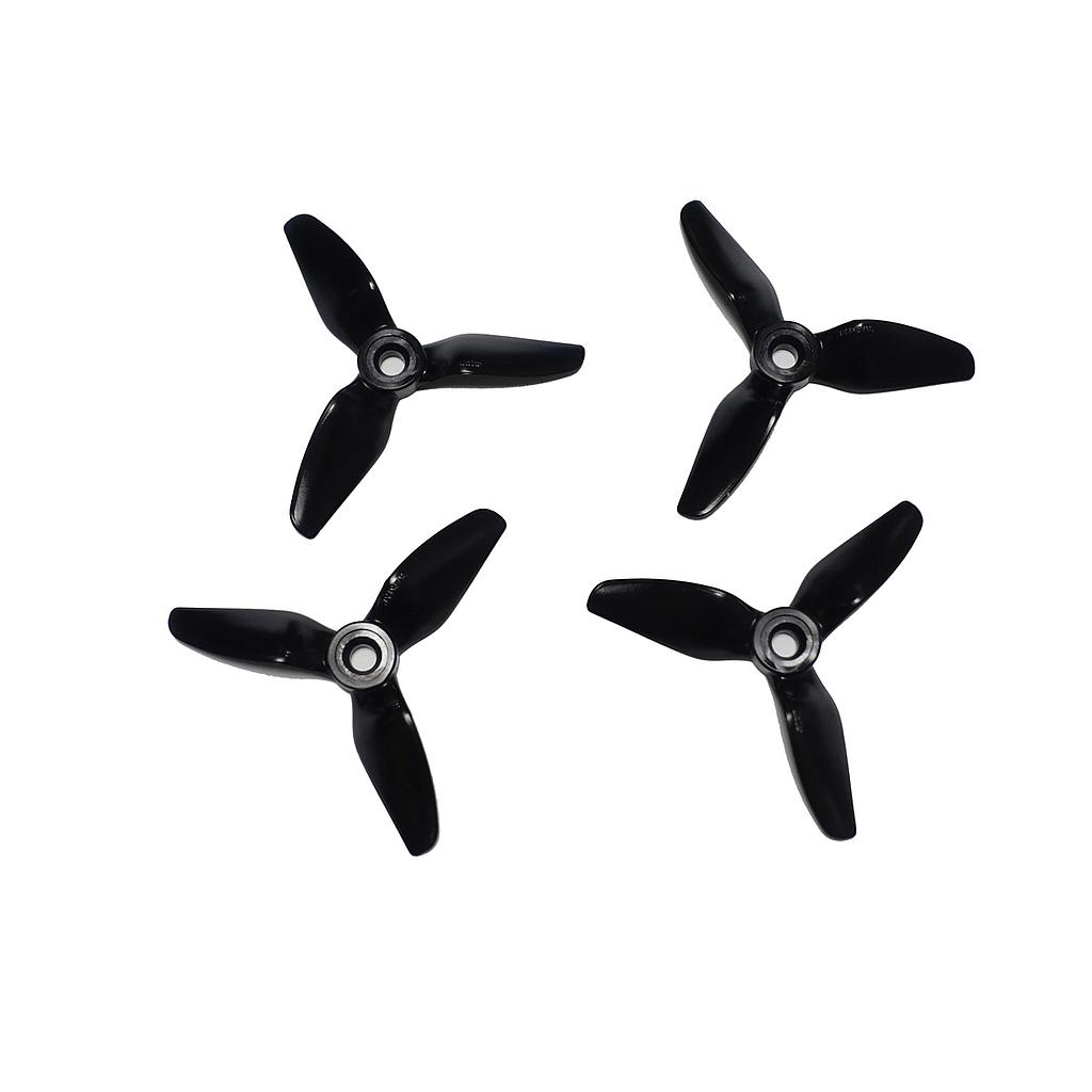 HQ Durable Prop  3X4X3 V1S Tri-blade Black (2 pairs )