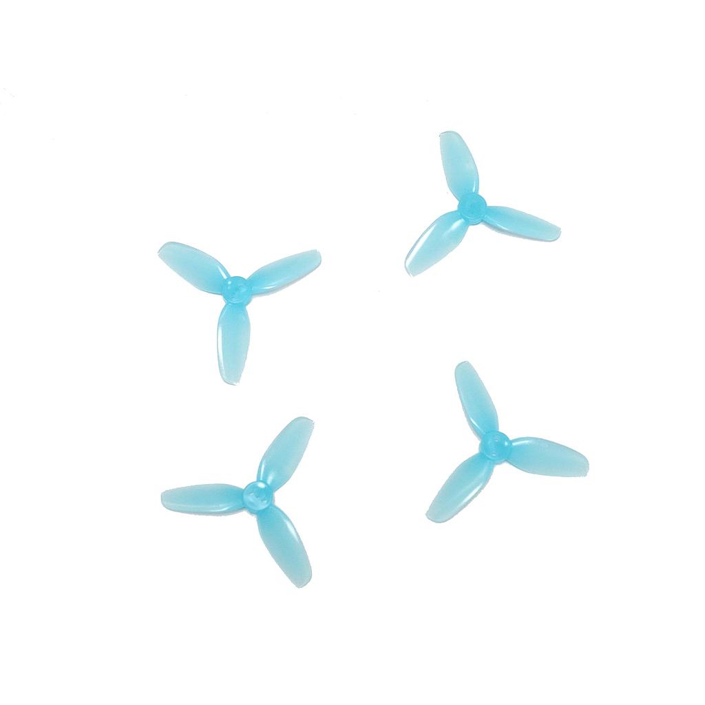 HQ Durable Prop  T2.5X2.5X3 Tri-blade Light Blue (2 pairs )