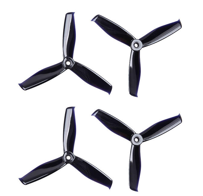 Gemfan Hulkie Series 5055S 3 blade CW & CCW Black ( 2 pairs)