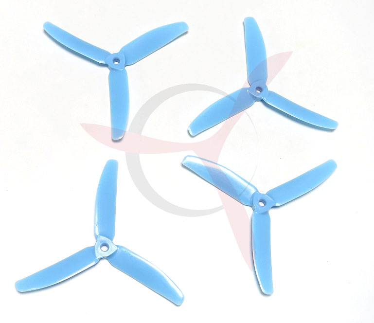 Hélices Tripala Gemfan Master Props 5040 CW/CCW Azul (2 parejas)