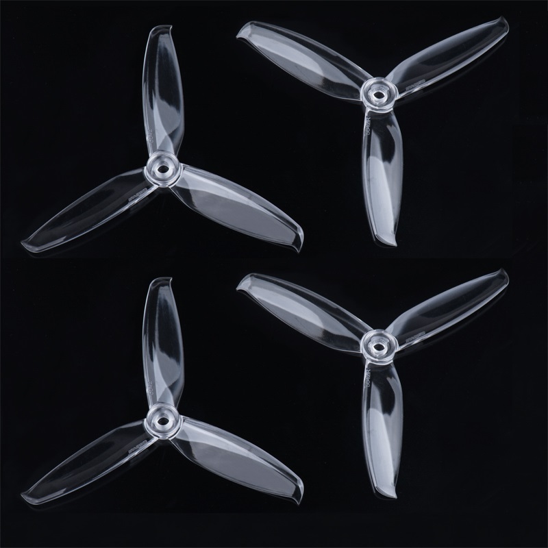 Gemfan WinDancer Series 5042 3 blade CW & CCW Clear ( 2 pairs)