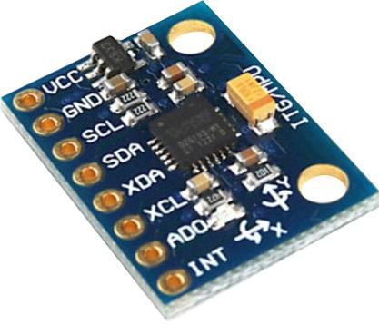 Brushless gimbal controller IMU