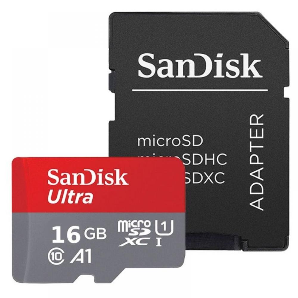 SanDisk Ultra 16GB microSD A1 10 Class