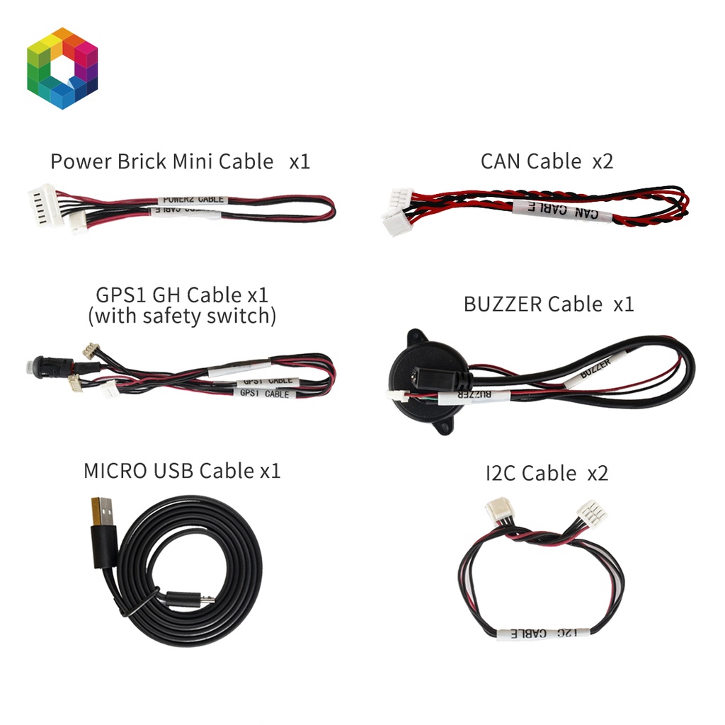 CubePilot The Cube standard - Pack de Cables 2.2