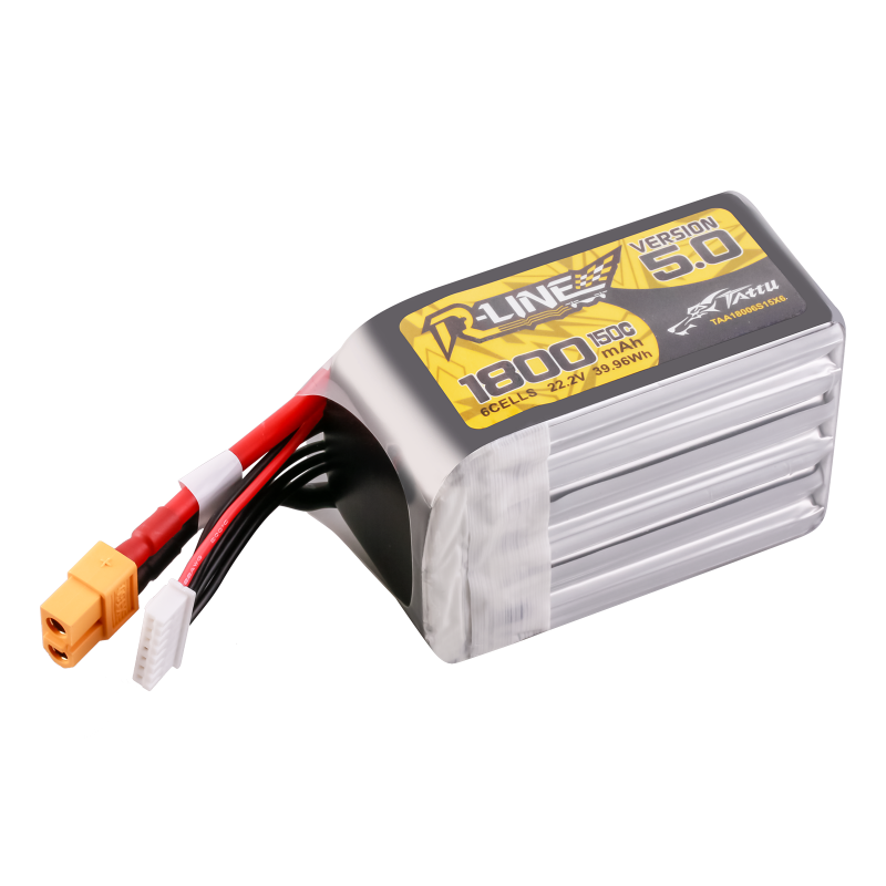 Batería LiPo TATTU R-Line V5.0 6s 22.2V 1800mAh 150C