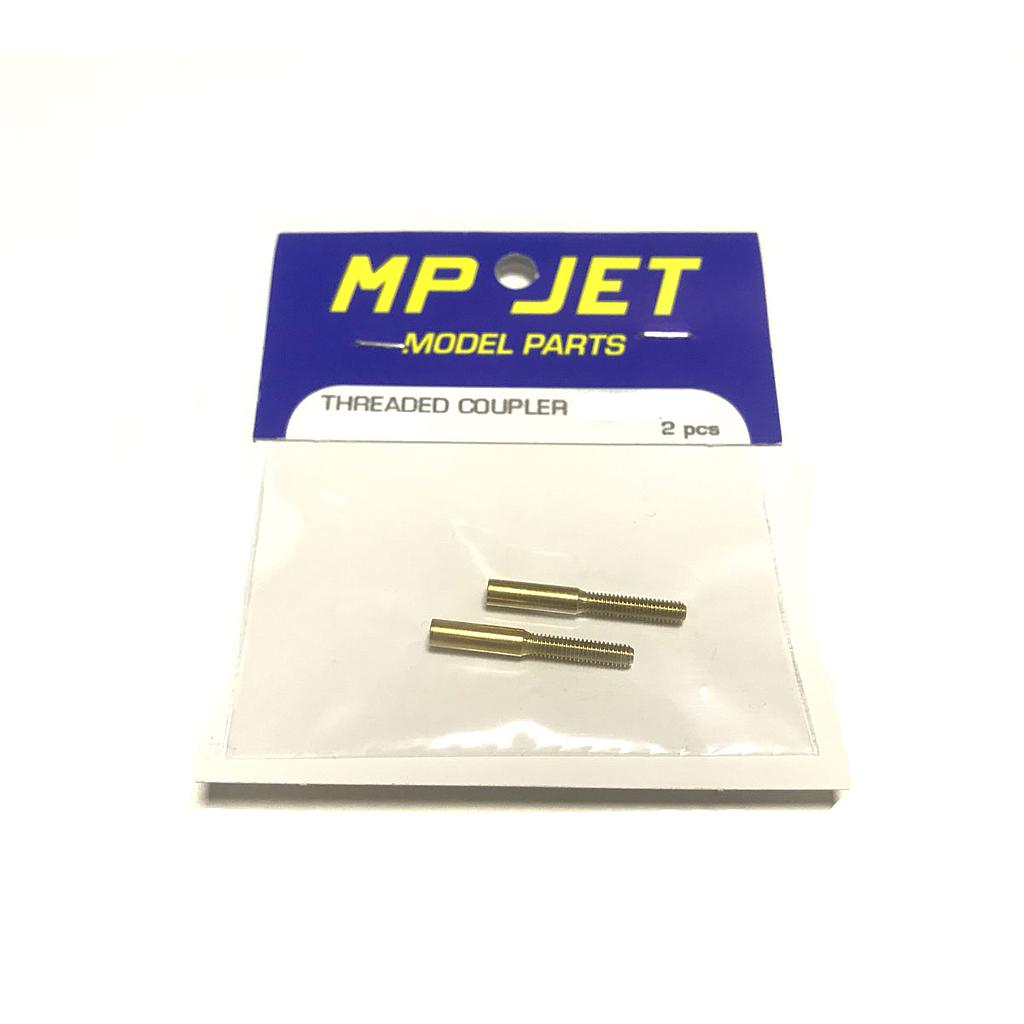 MP JET M3 Brass Coupler 28mm Ø 4 - 3mm (2pcs)