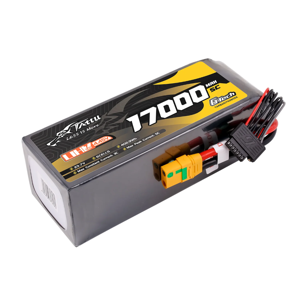 TATTU G-Tech LiPo Semi-sólida UHV 6s 23.7V 17000mAh 5C - XT90S