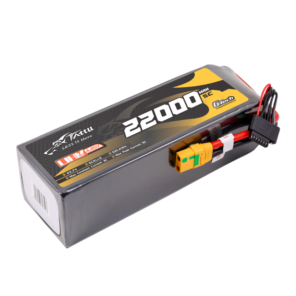 TATTU G-Tech LiPo Semi-sólida UHV 6s 23.7V 22000mAh 5C - XT90S