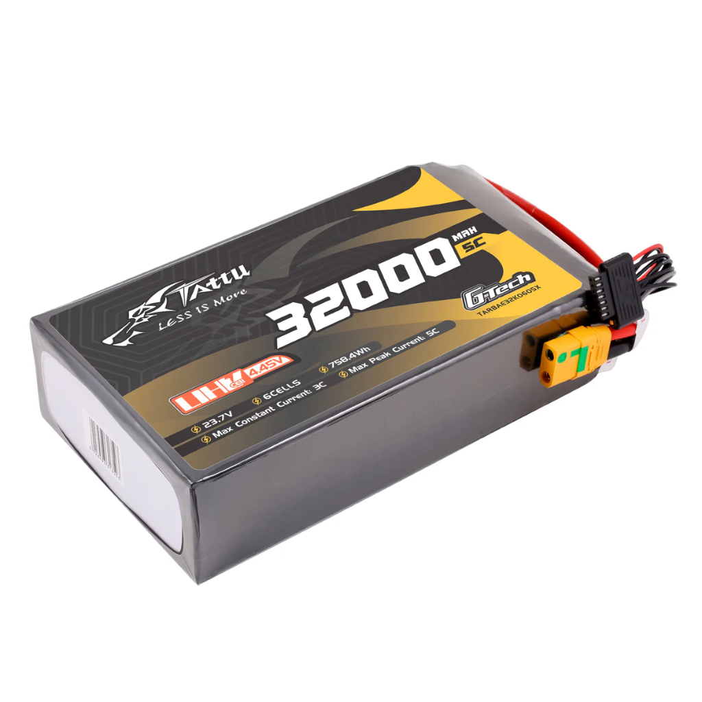 TATTU G-Tech LiPo Semi-sólida UHV 6s 23.7V 32000mAh 5C - XT90S